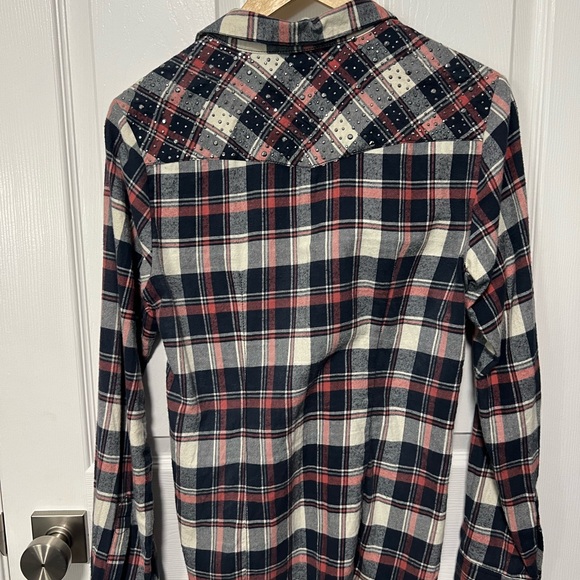 William Rast plaid button up size S - Picture 4 of 5